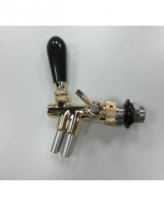 TAP SET雙槍出酒閥 -金色